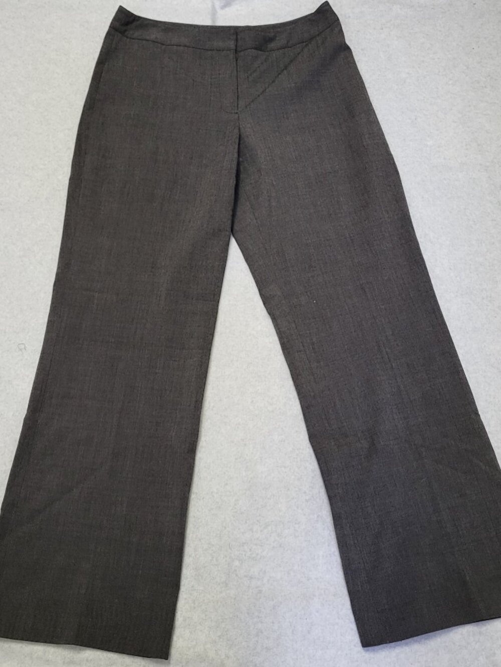 Apt. 9 Women's Gray Stretch Pearson Dress Pants 10